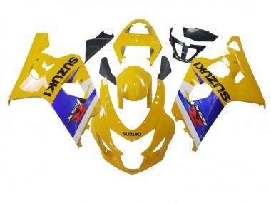 Wholesale 2004-2005 Suzuki GSXR 600 / GSXR 750 Motorcycle Fairing - Yellow White Blue Black Canada