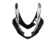 2004-2005 Suzuki GSXR 600 / GSXR 750 Motorcycle Fairing - White Black Canada