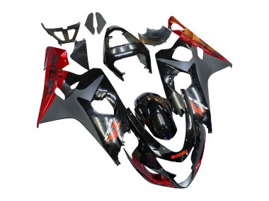 Wholesale 2004-2005 Suzuki GSXR 600 / GSXR 750 Motorcycle Fairings - Black Grey Red Canada
