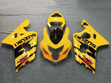 Wholesale 2004-2005 Suzuki GSXR 600 / GSXR 750 Motorcycle Fairings - Yellow Black Canada