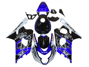 Wholesale 2004-2005 Suzuki GSXR 600 / GSXR 750 Motorcycle Fairing - White Blue Black Corona Motul Canada
