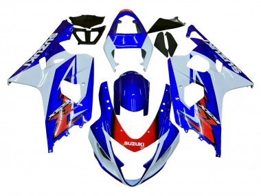 Wholesale 2004-2005 Suzuki GSXR 600 / GSXR 750 Motorcycle Fairing - White Blue Red Canada