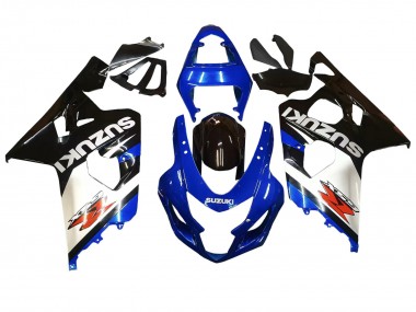 Wholesale 2004-2005 Suzuki GSXR 600 / GSXR 750 Motorcycle Fairings - Blue White Black Canada