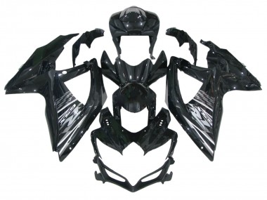 Wholesale 2006-2007 Suzuki GSXR 600 / GSXR 750 Motorcycle Fairings - Glossy Black Grey White Canada