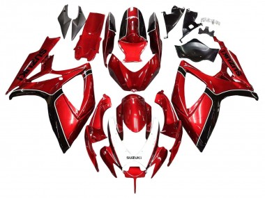 Wholesale 2006-2007 Suzuki GSXR 600 / GSXR 750 Motorcycle Fairings - Red Black Canada