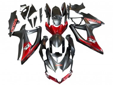 Wholesale 2008-2010 Suzuki GSXR 600 / GSXR 750 Motorcycle Fairings - Matte Black Red Canada