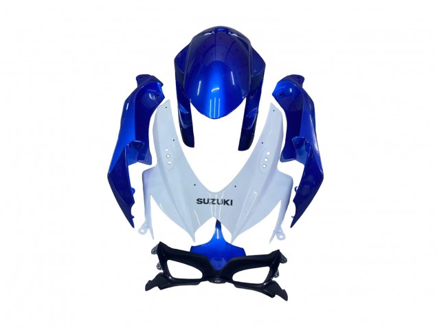 2008-2010 Suzuki GSXR 600 / GSXR 750 Motorcycle Fairing Kits - Blue White Red Canada