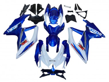 Wholesale 2008-2010 Suzuki GSXR 600 / GSXR 750 Motorcycle Fairing Kits - Blue White Red Canada