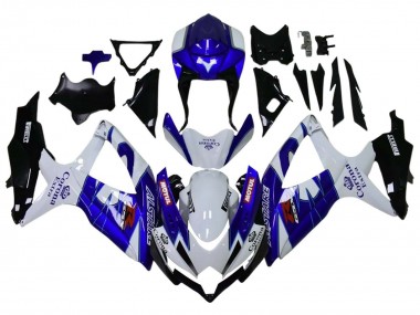 Wholesale 2008-2010 Suzuki GSXR 600 / GSXR 750 Motorcycle Fairings - White Blue Matte Black Red Motul Canada