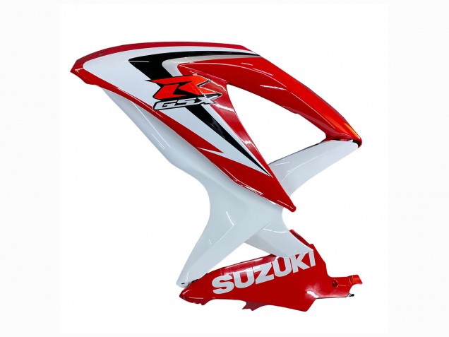 2008-2010 Suzuki GSXR 600 / GSXR 750 Motorcycle Fairings - White Red Black Canada