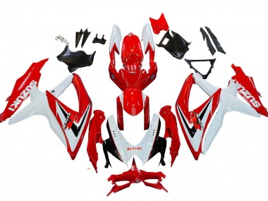Wholesale 2008-2010 Suzuki GSXR 600 / GSXR 750 Motorcycle Fairings - White Red Black Canada