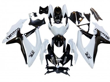 Wholesale 2008-2010 Suzuki GSXR 600 / GSXR 750 Motorcycle Fairing - White Black Canada