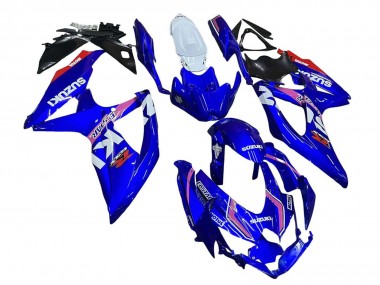 Wholesale 2008-2010 Suzuki GSXR 600 / GSXR 750 Motorcycle Fairings - White Blue Pink Ecstar Motul Canada