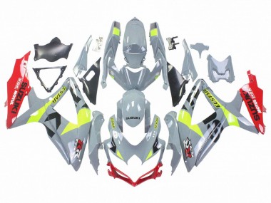 Wholesale 2008-2010 Suzuki GSXR 600 / GSXR 750 Motorcycle Fairings - Grey Yellow Red Canada