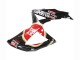 2008-2010 Suzuki GSXR 600 / GSXR 750 Motorcycle Fairings - Glossy Black Red White Motul Lucky Strike Canada