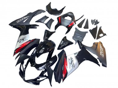 Wholesale 2011-2024 Suzuki GSXR 600 / GSXR 750 Motorcycle Fairings - Glossy Black Forged Carbon Fiber Silver Red Canada