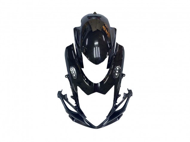 2011-2024 Suzuki GSXR 600 / GSXR 750 Motorcycle Fairings - Glossy Black Forged Carbon Fiber Silver Red Canada