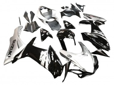 Wholesale 2011-2024 Suzuki GSXR 600 / GSXR 750 Motorcycle Fairing - Glossy Black Silver Canada