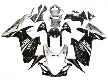 Wholesale 2011-2024 Suzuki GSXR 600 / GSXR 750 Motorcycle Fairing - Glossy Black Silver Canada