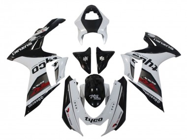 Wholesale 2011-2024 Suzuki GSXR 600 / GSXR 750 Motorcycle Fairings - White Black Tyco Beacon Canada