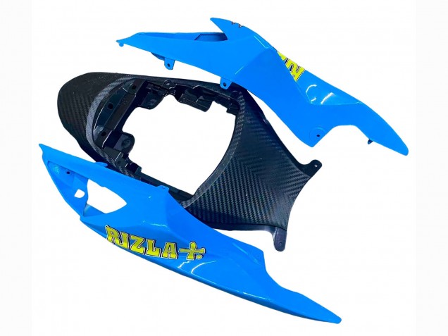 2011-2024 Suzuki GSXR 600 / GSXR 750 Motorcycle Fairings - Blue Gold Red Black Rizla Canada