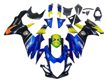 Wholesale 2011-2024 Suzuki GSXR 600 / GSXR 750 Motorcycle Fairings - Blue Yellow Canada