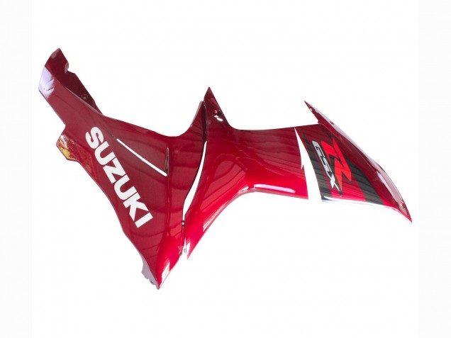 2011-2024 Suzuki GSXR 600 / GSXR 750 Bike Fairings - Red Glossy Black Canada