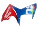 2011-2024 Suzuki GSXR 600 / GSXR 750 Motorcycle Fairings - Blue Red Canada