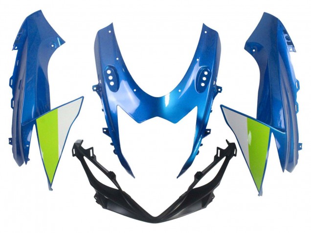 2011-2024 Suzuki GSXR 600 / GSXR 750 Motorcycle Fairings - Blue Red Canada