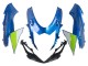 2011-2024 Suzuki GSXR 600 / GSXR 750 Motorcycle Fairings - Blue Red Canada