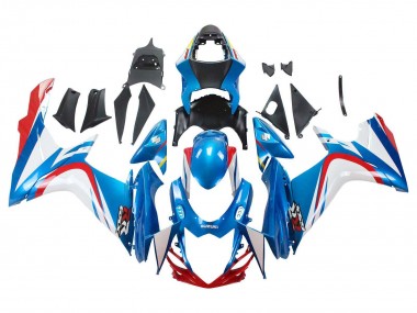Wholesale 2011-2024 Suzuki GSXR 600 / GSXR 750 Motorcycle Fairings - Blue White Red Canada