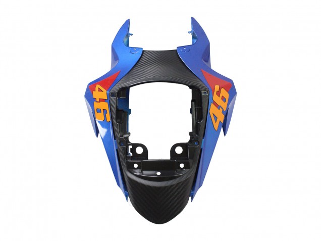 2011-2024 Suzuki GSXR 600 / GSXR 750 Motorcycle Fairings - Light Blue Orange Black White Shark 46 Canada