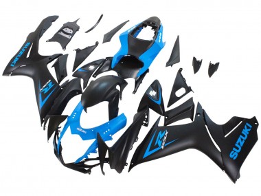 Wholesale 2011-2024 Suzuki GSXR 600 / GSXR 750 Motorcycle Fairing - Blue Matte Black Canada