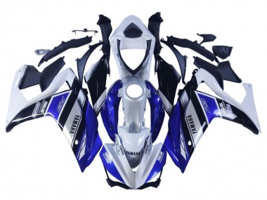 Wholesale 2015-2018 Yamaha YZF R3/R25 Motorcycle Fairings - White Blue Black Yamalube Canada