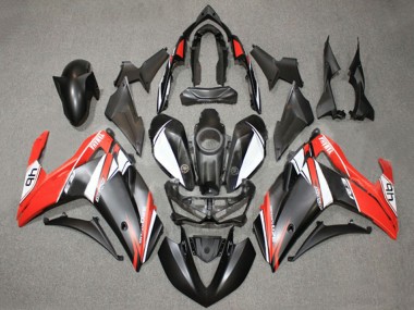 Wholesale 2015-2018 Yamaha YZF R3/R25 Motorcycle Fairings - White Red Matte Black 46 Canada