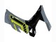 2015-2018 Yamaha YZF R3/R25 Motorcycle Fairings - Nardo Grey Neon Yellow Black Canada