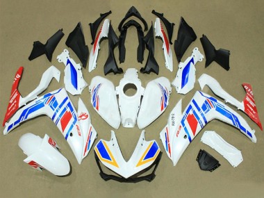Wholesale 2015-2018 Yamaha YZF R3/R25 Motorcycle Fairings - White Blue Red Yamalube Canada