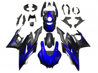 Wholesale 2019-2021 Yamaha YZF R3/R25 Motorcycle Fairing - Blue Matte Black Canada