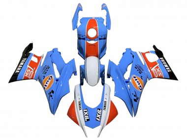 Wholesale 2019-2021 Yamaha YZF R3/R25 Motorcycle Fairings - Blue White Orange Black Gulf Canada