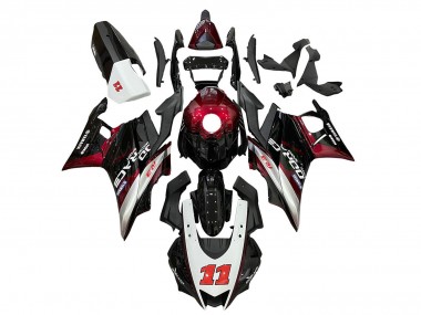 Wholesale 2019-2021 Yamaha YZF R3/R25 Motorcycle Fairings - White Red Black 11 Canada