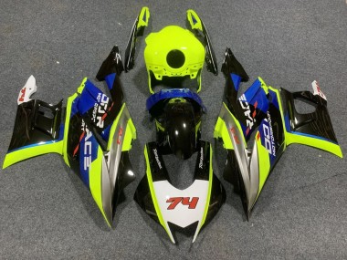 Wholesale 2022-2024 Yamaha YZF R3/R25 Motorcycle Fairings - Neon Green Blue Glossy Black 74 Canada