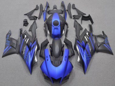 Wholesale 2022-2024 Yamaha YZF R3/R25 Motorcycle Fairings - Blue Matte Black Monster Canada