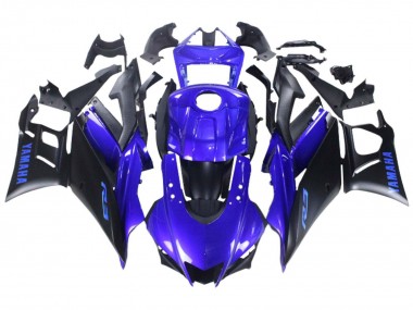 Wholesale 2022-2024 Yamaha YZF R3/R25 Motorcycle Fairing - Blue Matte Black Canada