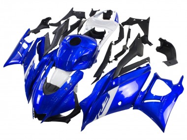 Wholesale 2022-2024 Yamaha YZF R3/R25 Motorcycle Fairings - Blue White Matte Black Canada