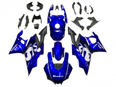 Wholesale 2022-2024 Yamaha YZF R3/R25 Motorcycle Fairings - Blue White Black MoviStar ENEOS Canada