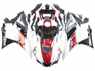 Wholesale 2022-2024 Yamaha YZF R3/R25 Motorcycle Fairings - White Red Black Yamalube Canada