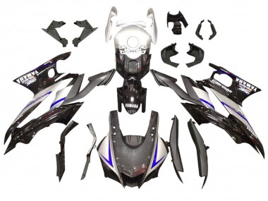 Wholesale 2022-2024 Yamaha YZF R3/R25 Motorcycle Fairing Kits - Silver Blue Black Carbon Fiber Style Canada