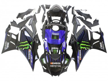 Wholesale 2022-2024 Yamaha YZF R3/R25 Motorcycle Fairings - Blue Green Black Monster Yamalube ENEOS Canada