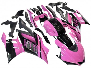 Wholesale 2022-2024 Yamaha YZF R3/R25 Motorcycle Fairings - Pink Glossy Black Monster Canada