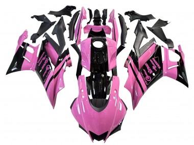 Wholesale 2022-2024 Yamaha YZF R3/R25 Motorcycle Fairings - Pink Glossy Black Monster Canada